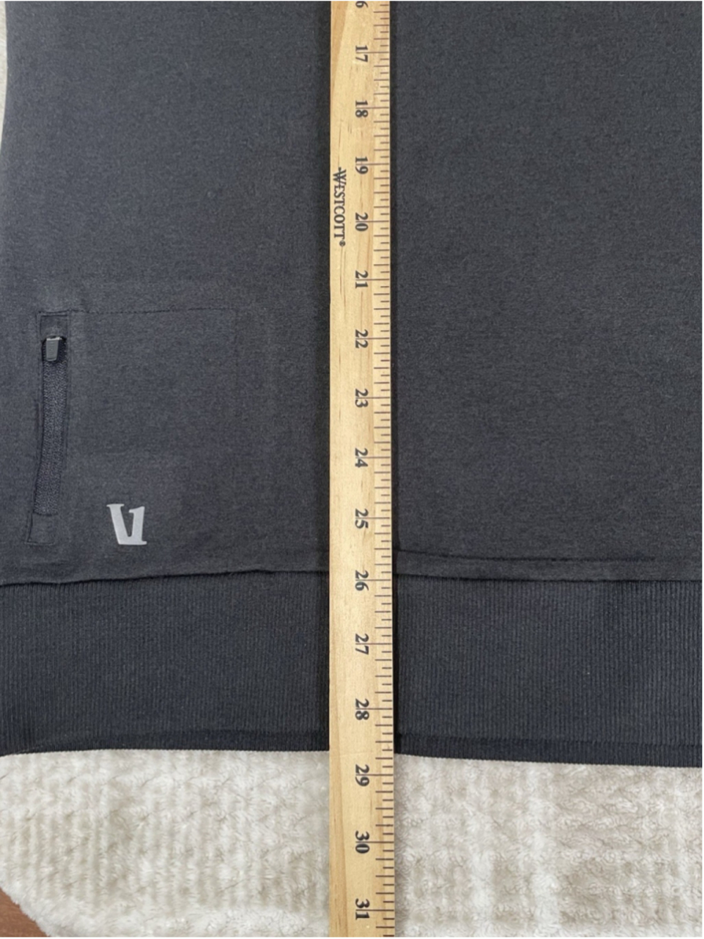Vuori Ponto Performance Crew Sweatshirt Men’s Large Charcoal Pullover - Picture 11 of 11